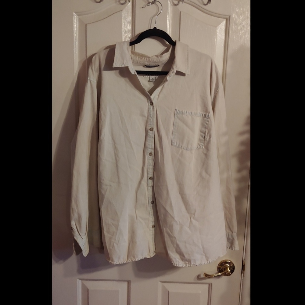 Ana & Viv denim button down